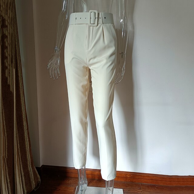 Artisio | Women Chic High Waist Trousers