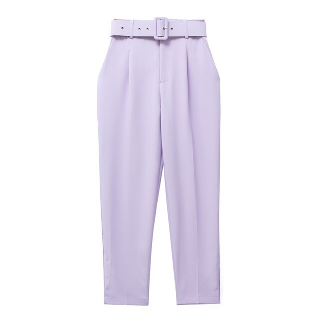 Artisio | Women Chic High Waist Trousers