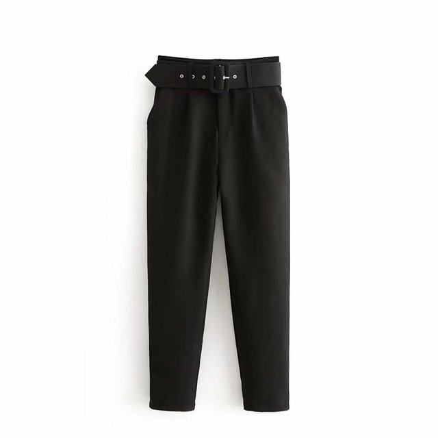 Artisio | Women Chic High Waist Trousers