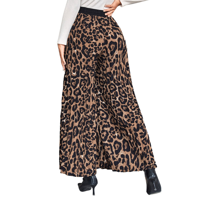Artisio | Women Chic Leopard Flow Pants