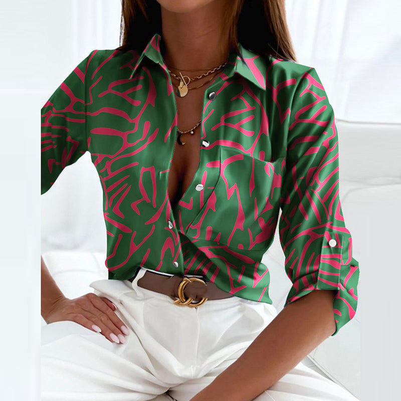 Artisio | Women Chic Print Blouse