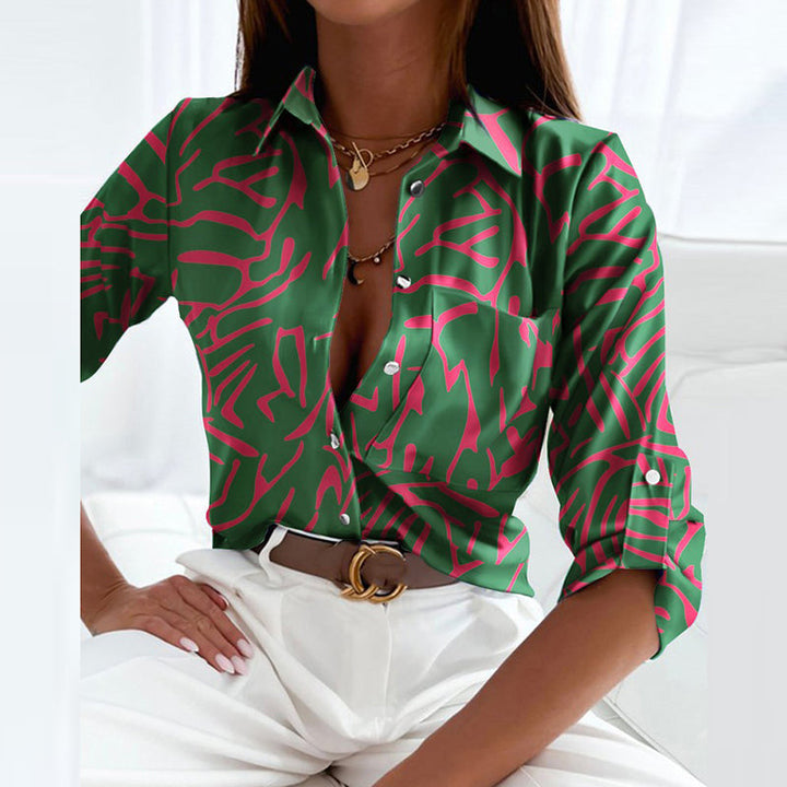 Artisio | Women Chic Print Blouse
