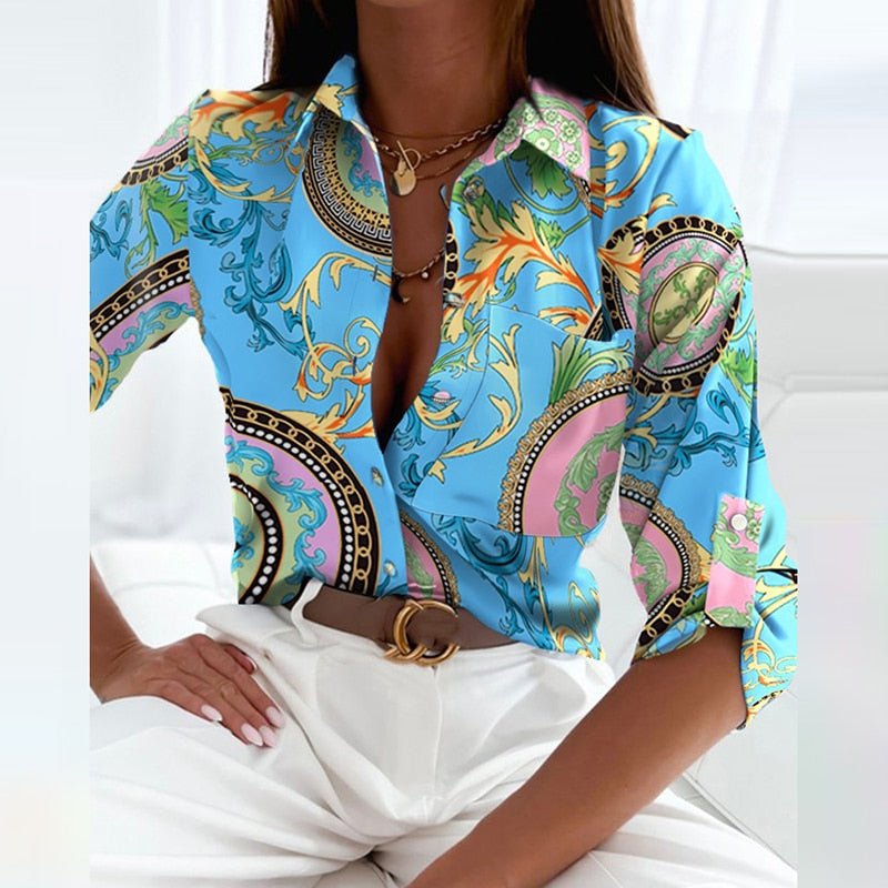 Artisio | Women Chic Print Blouse