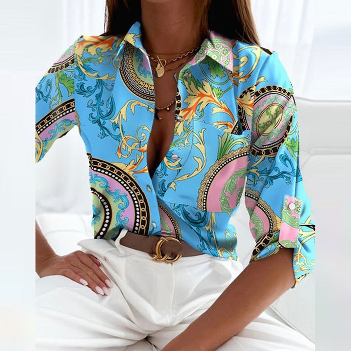 Artisio | Women Chic Print Blouse