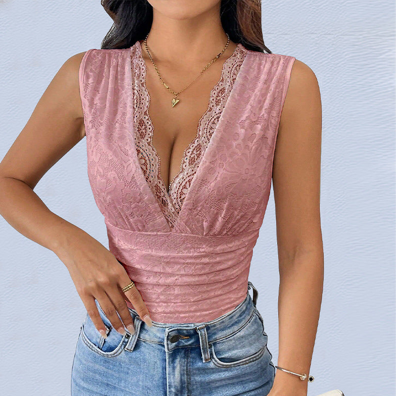Artisio | Women Chic Sleeveless Bodysuit