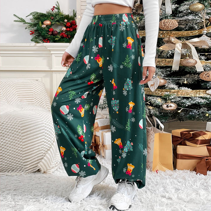 Artisio | Women Christmas Joy Wide Pants