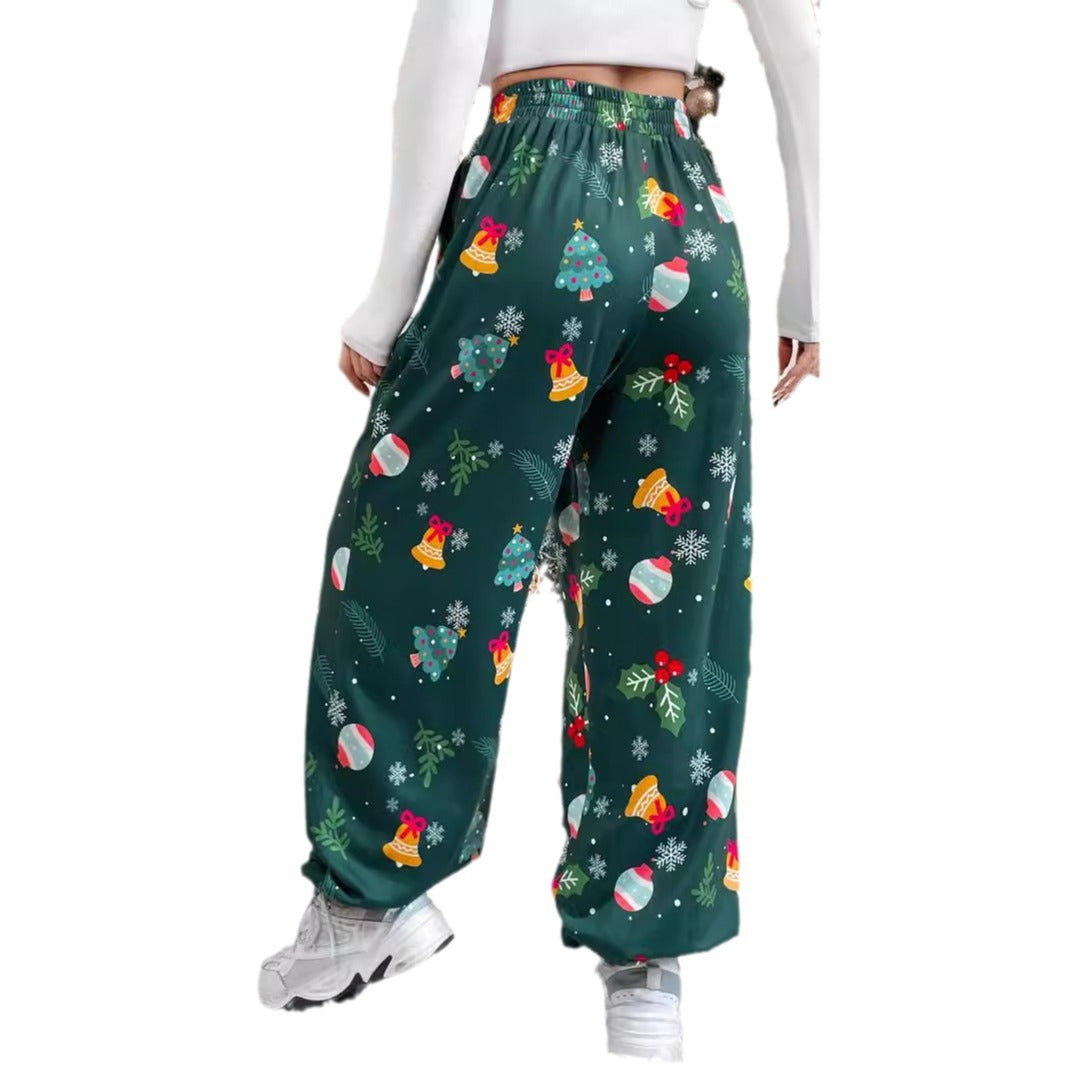 Artisio | Women Christmas Joy Wide Pants