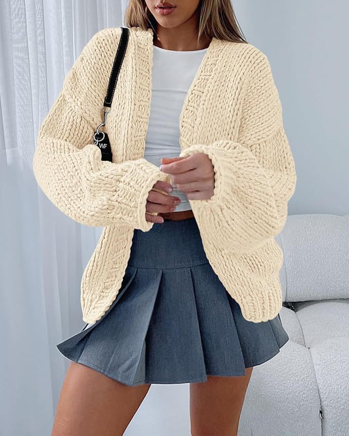 Artisio | Women Chunky Knit Cardigan