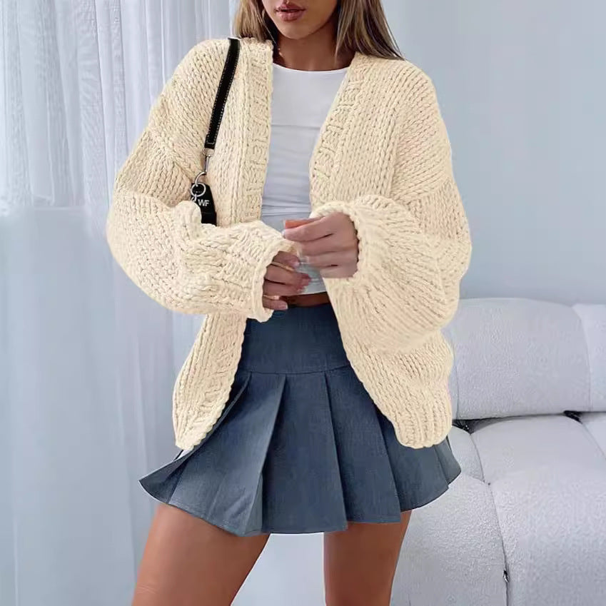 Artisio | Women Chunky Knit Cardigan
