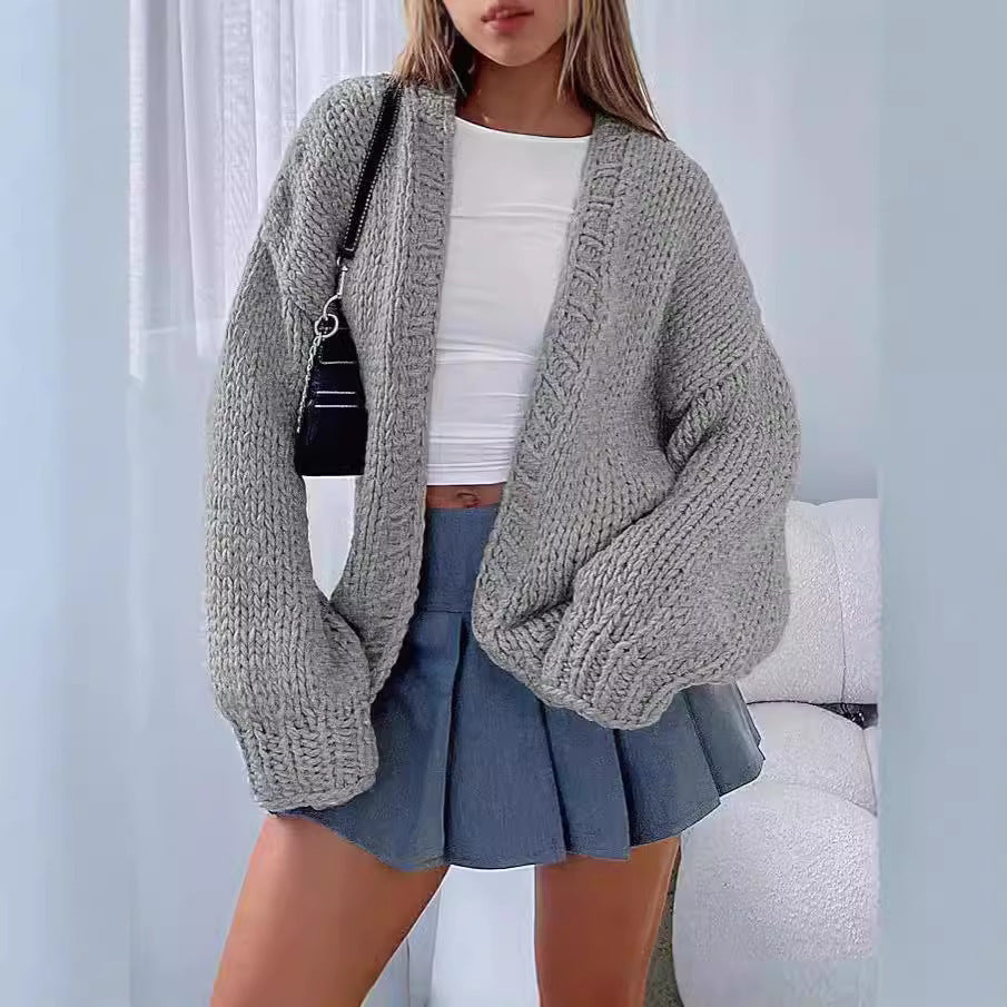Artisio | Women Chunky Knit Cardigan
