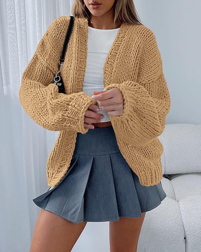 Artisio | Women Chunky Knit Cardigan
