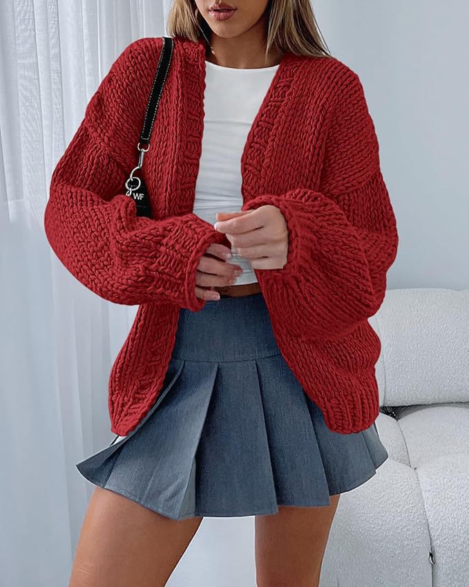 Artisio | Women Chunky Knit Cardigan