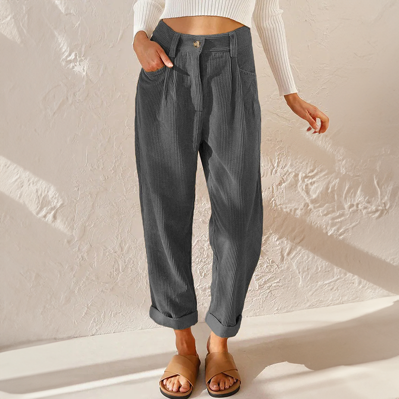 Artisio | Women Classic Corduroy Pants