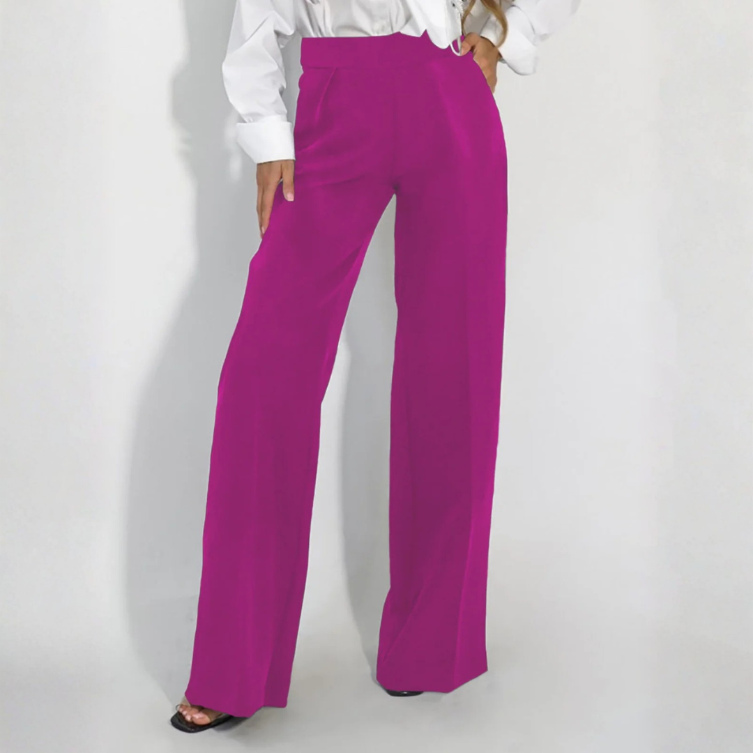 Artisio | Women Classic Wide Leg Pants