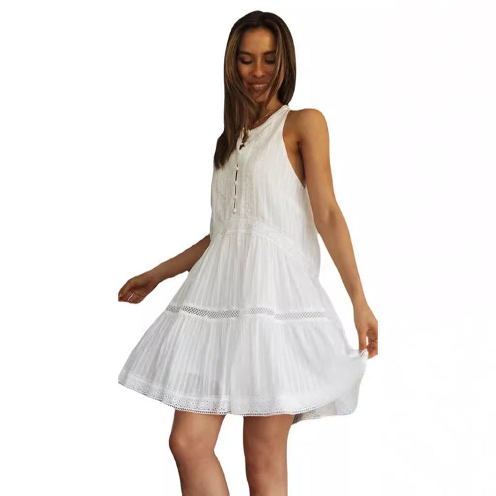 Artisio | Women Clean Lace Mini Dress