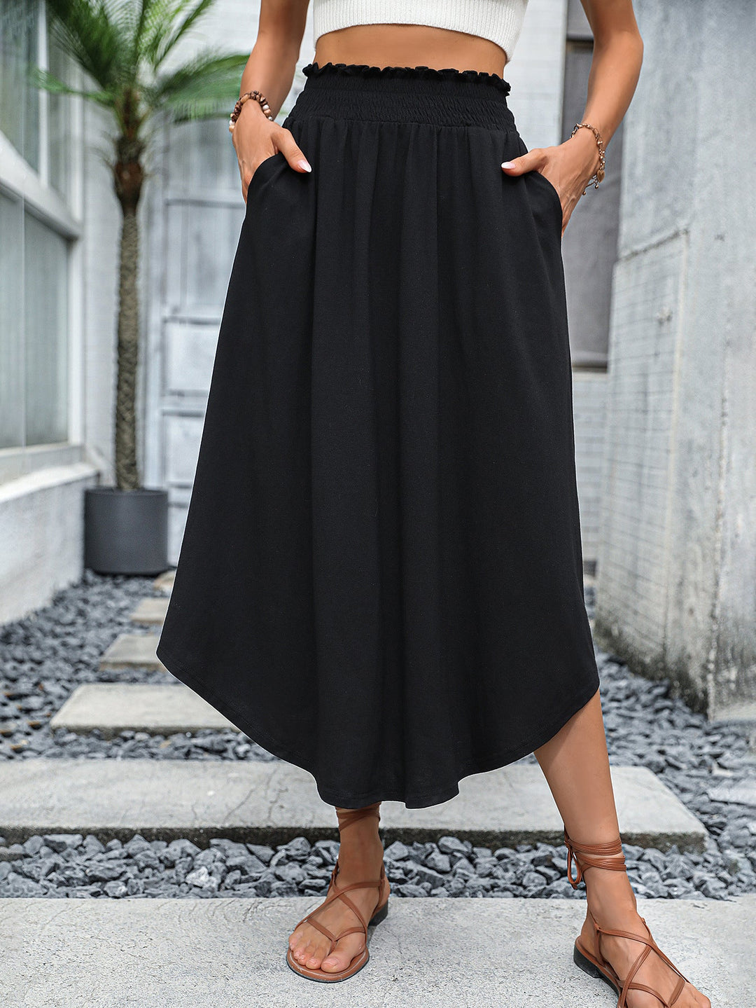 Artisio | Women Comfortable Flow Skirt
