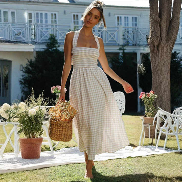 Artisio | Women Criss Cross Maxi Dress