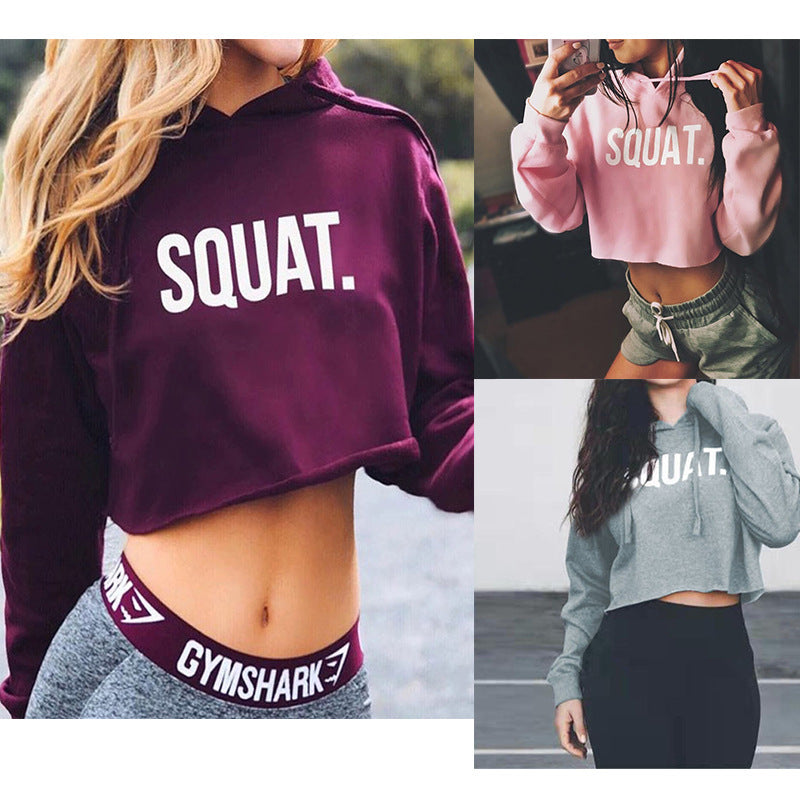 Artisio | Women Cropped Gym Hoodie