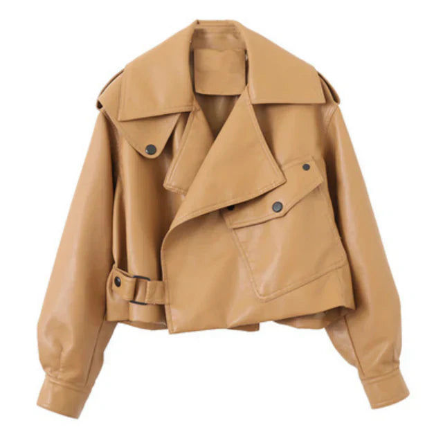 Artisio | Women Cropped Trench Jacket