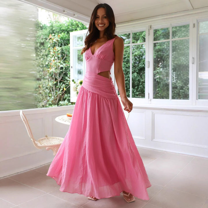 Artisio | Women Cutout Flow Maxi Dress
