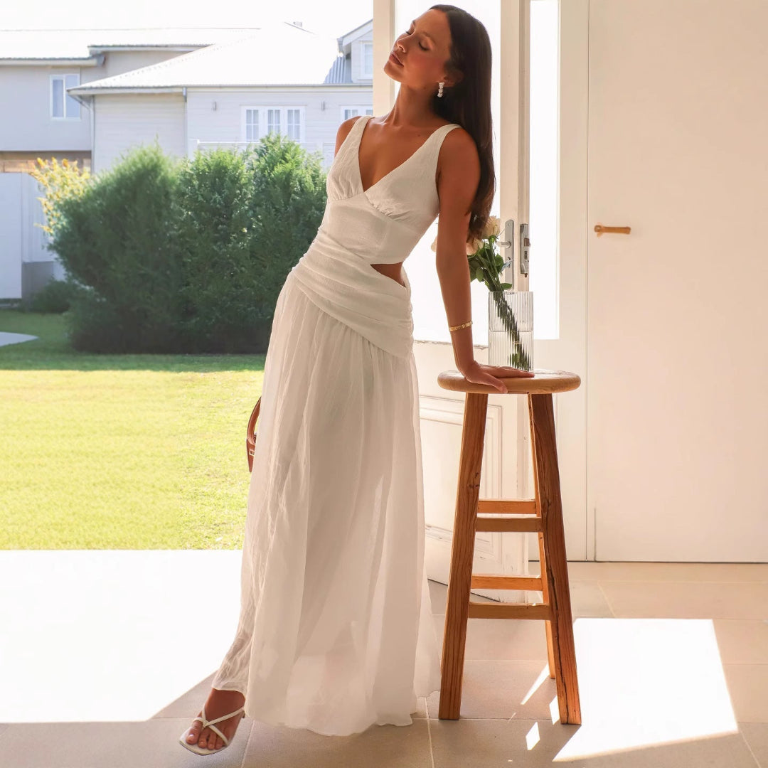 Artisio | Women Cutout Flow Maxi Dress