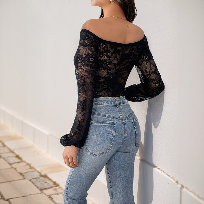 Artisio | Women Delicate Lace Bodysuit