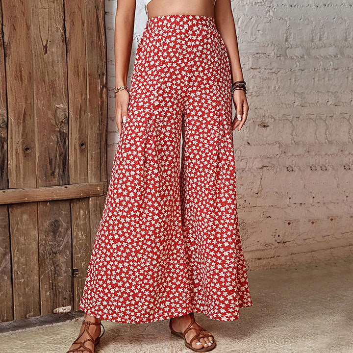 Artisio | Women Ditsy Summer Pants