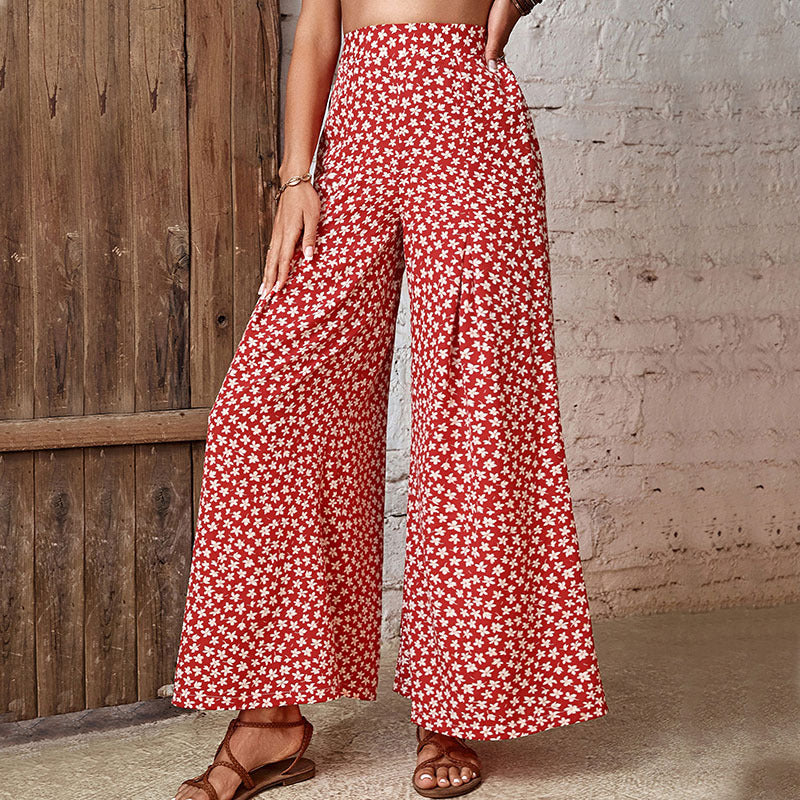 Artisio | Women Ditsy Summer Pants
