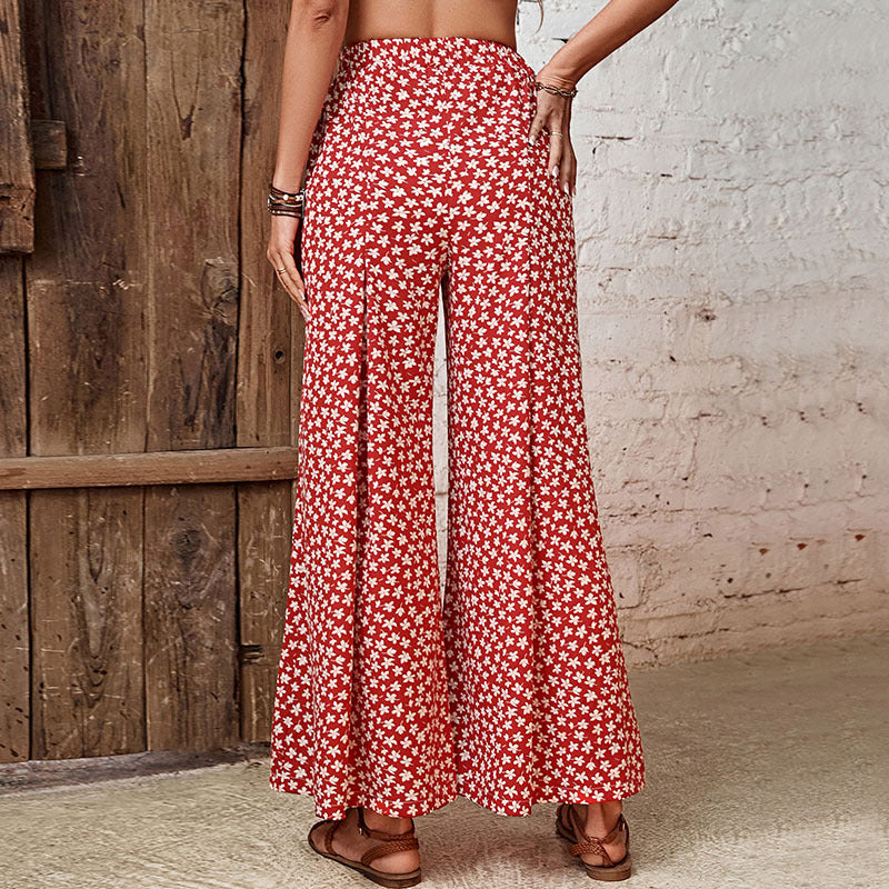 Artisio | Women Ditsy Summer Pants