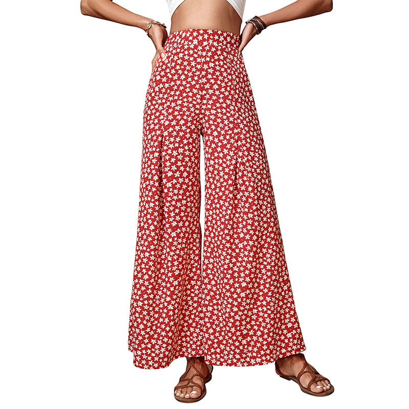 Artisio | Women Ditsy Summer Pants