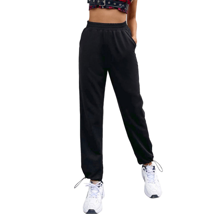 Artisio | Women Drawstring Ankle Jogger Pants