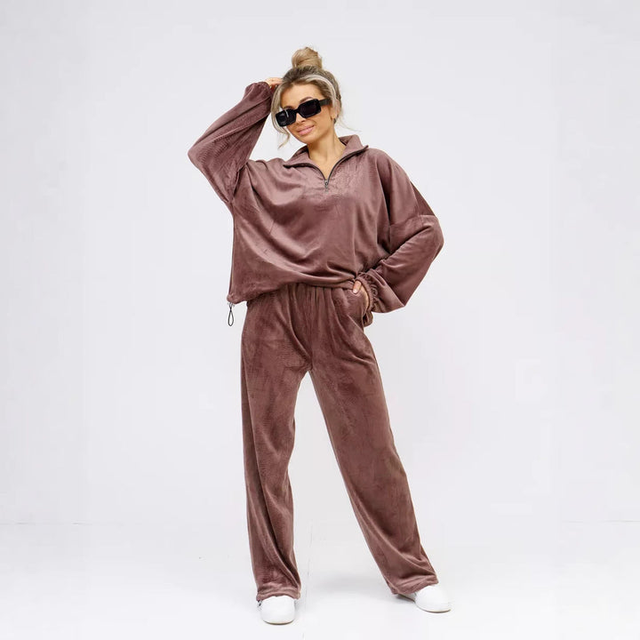 Artisio | Women Effortless Velour Co Ord