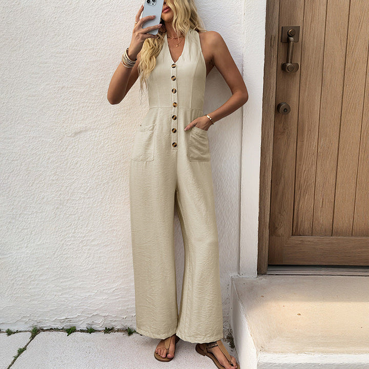 Artisio | Women Effortless Wide Jumpsuit