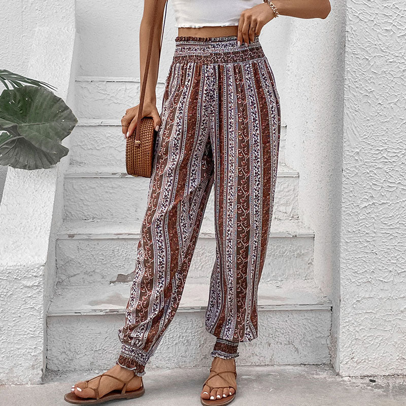 Artisio | Women Elastic Ankle Pants