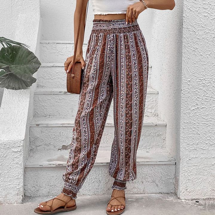 Artisio | Women Elastic Ankle Pants