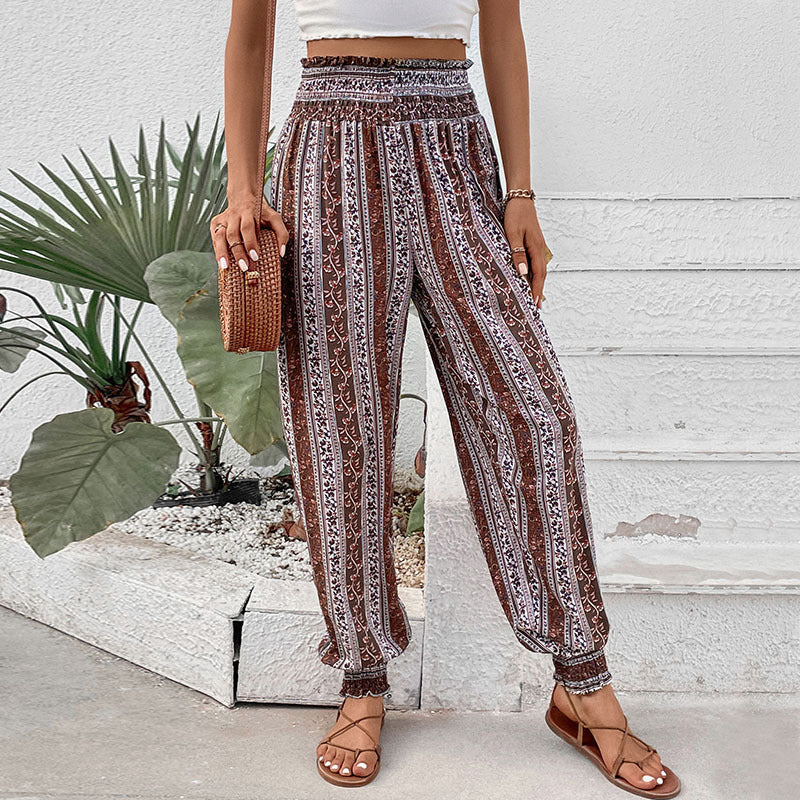 Artisio | Women Elastic Ankle Pants