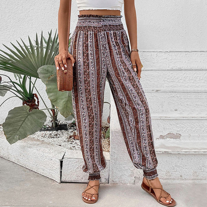 Artisio | Women Elastic Ankle Pants