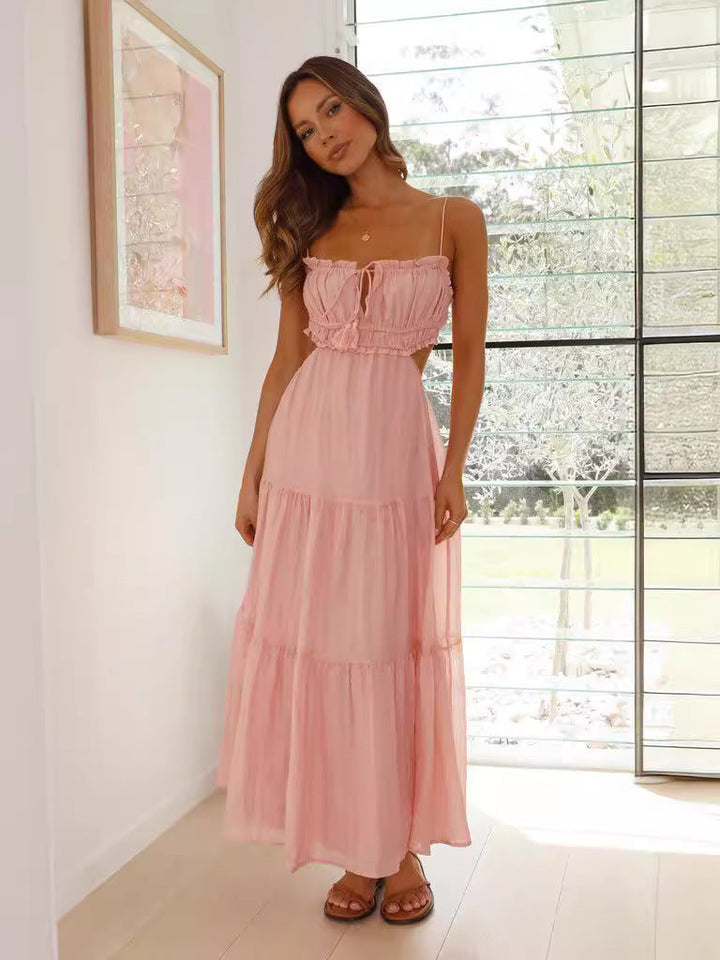 Artisio | Women Feminine Tiered Maxi Dress