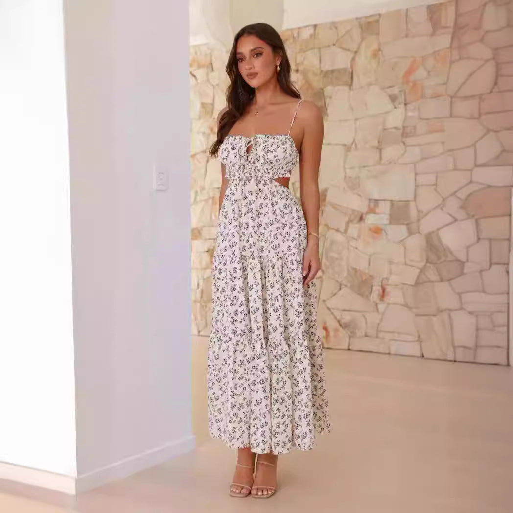 Artisio | Women Feminine Tiered Maxi Dress