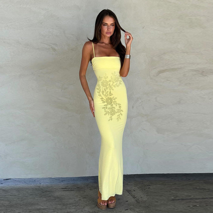 Artisio | Women Fitted Summer Maxi Dress