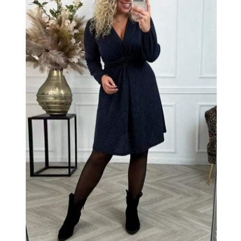 Artisio | Women Flattering Wrap Mini Dress