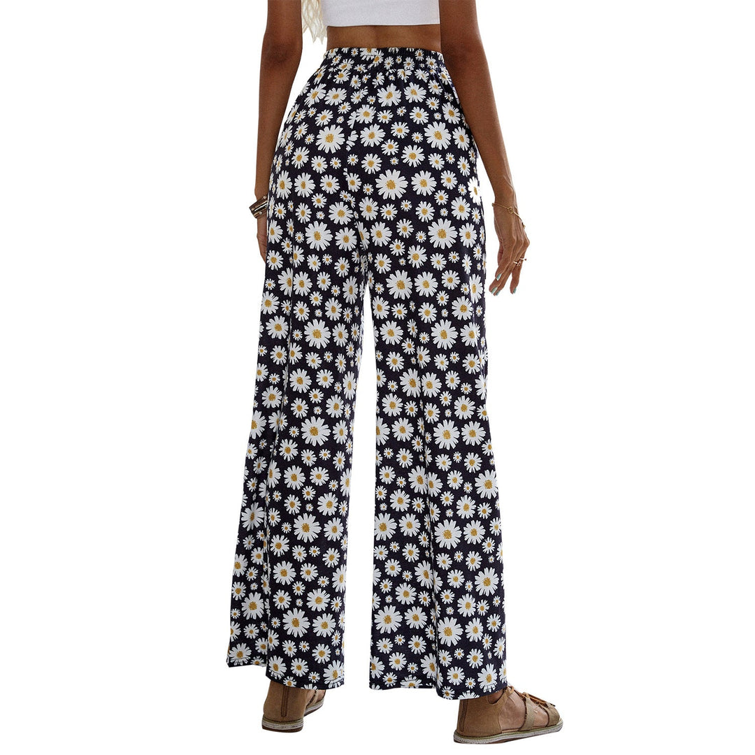 Artisio | Women Floral Breeze Wide Pants