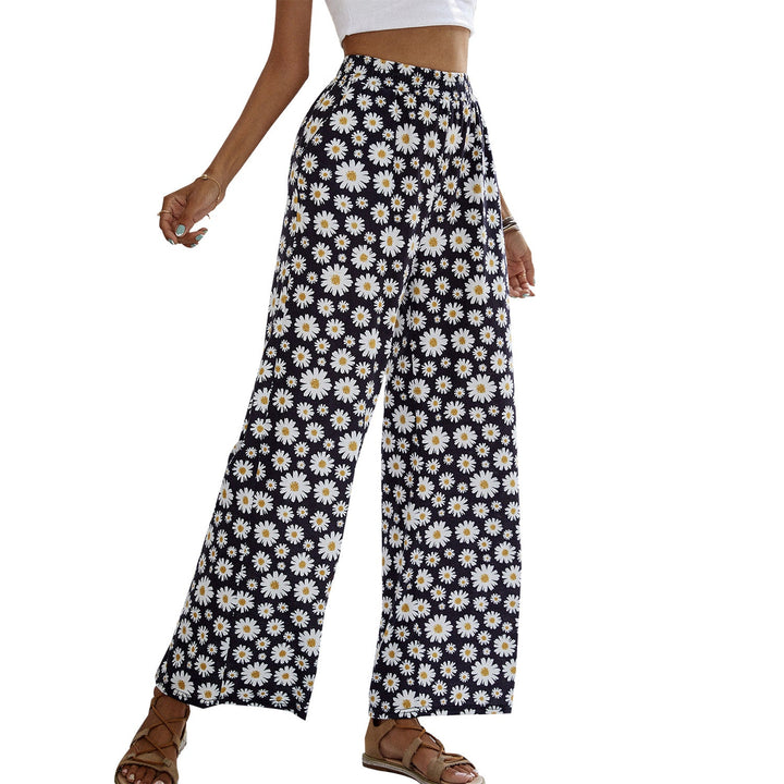 Artisio | Women Floral Breeze Wide Pants