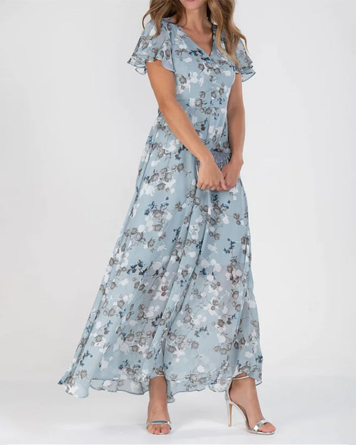 Artisio | Women Floral Flow Maxi Dress
