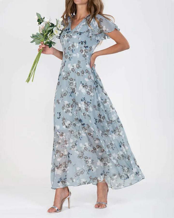 Artisio | Women Floral Flow Maxi Dress