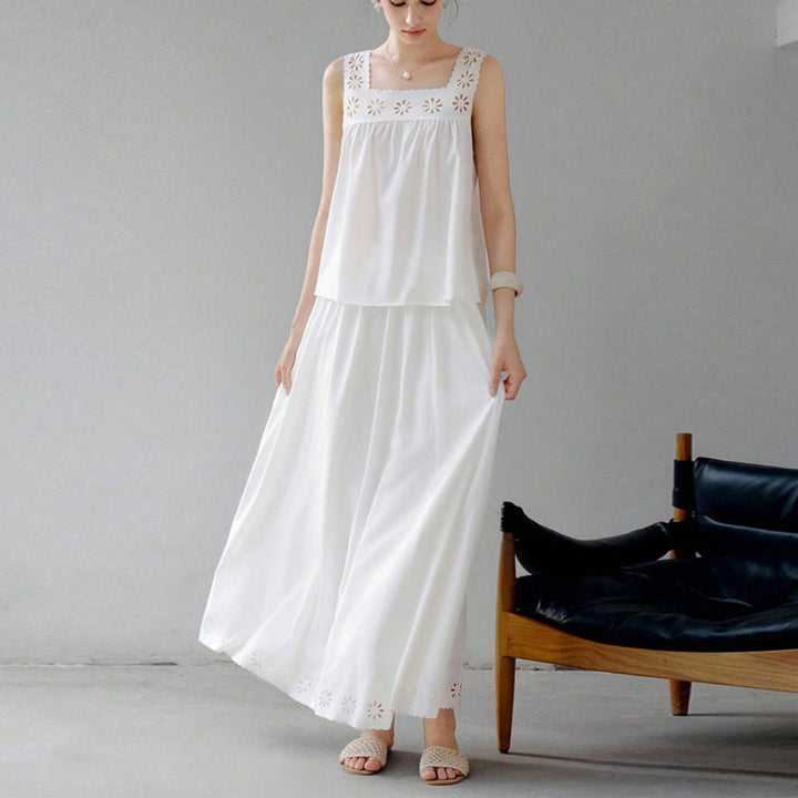 Artisio | Women Flow Lace Maxi Dress