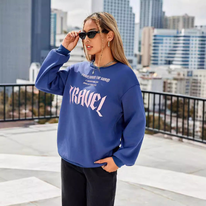 Artisio | Women Graphic Travel Sweatshirt
