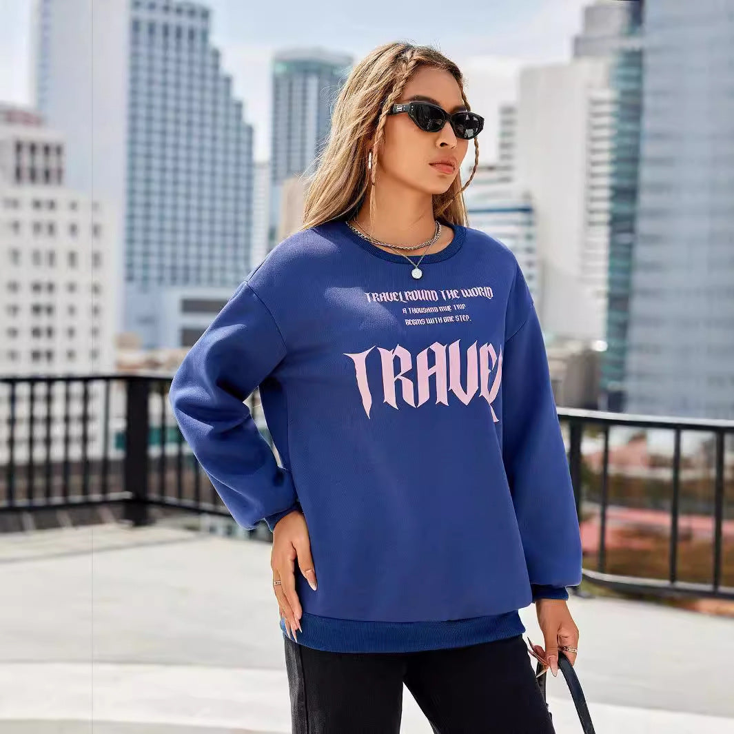 Artisio | Women Graphic Travel Sweatshirt