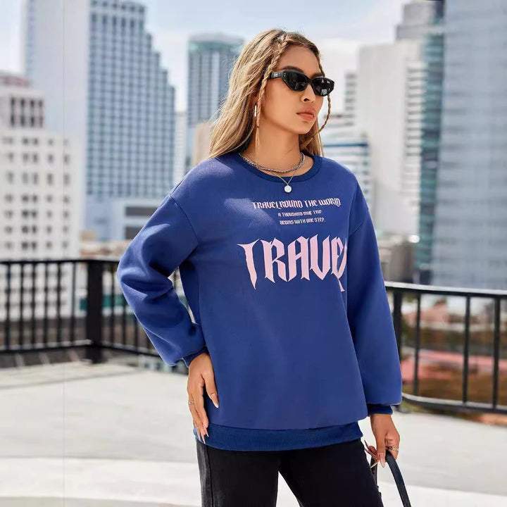 Artisio | Women Graphic Travel Sweatshirt