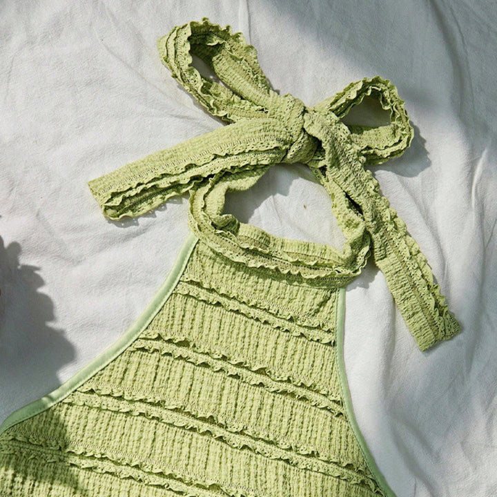 Artisio | Women Halter Knit Lounge Set